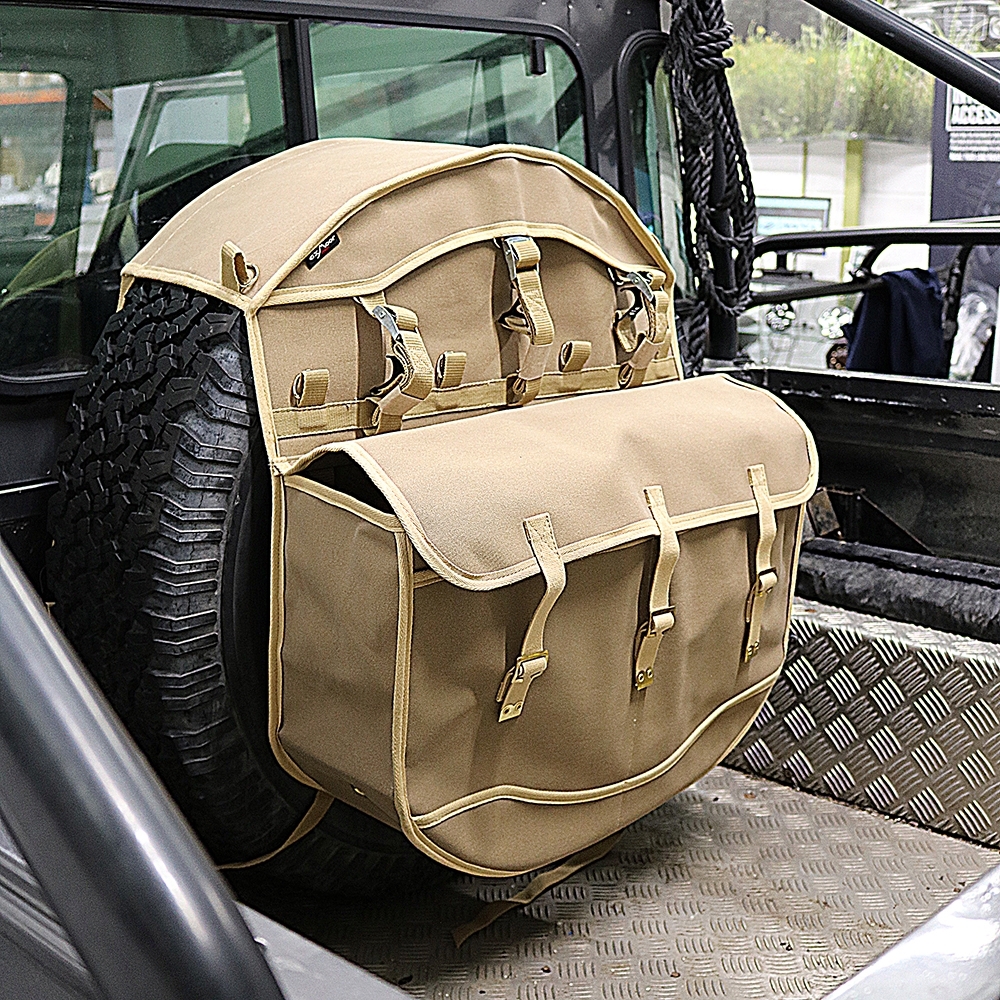Canvas Wheel Cover/Storage Bag Sand EXT38241 Exmoor Rimmer Bros